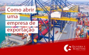 abrir uma empresa de exportação